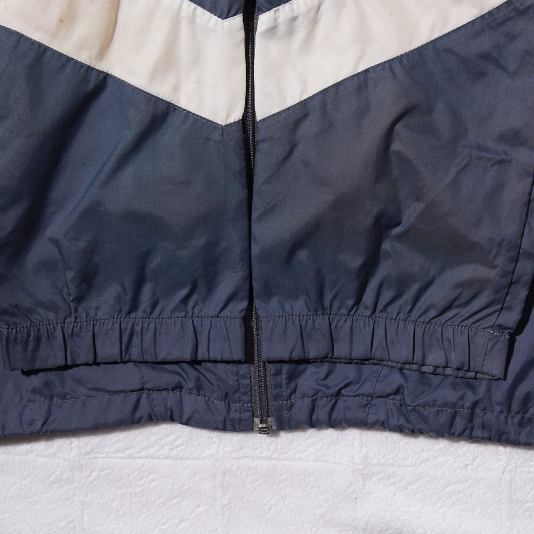 90s 銀タグ ナイキ NIKE ナイロンジャンケット XL ブルーグレー ピンク