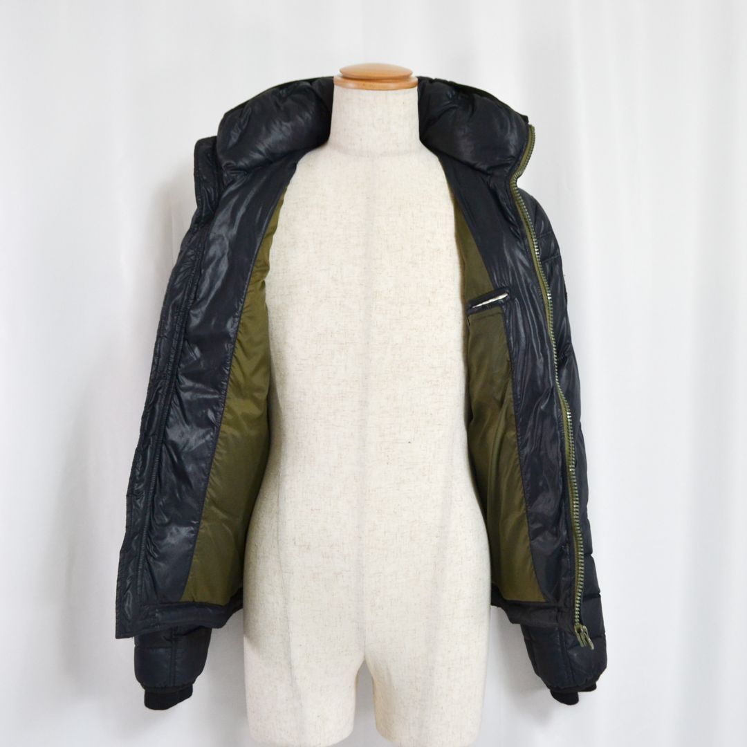 極美品】DIESELディーゼル Y2K ライダース型 ダウンジャケット