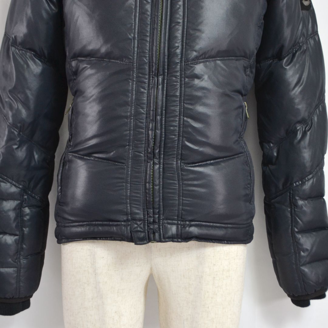 極美品】DIESELディーゼル Y2K ライダース型 ダウンジャケット