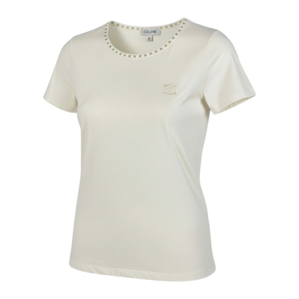 M CELINE ロゴ Tシャツ ホワイト レディース 【公式通販】