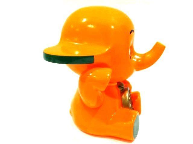 1 未使用 佐藤製薬 サトちゃん 千万両 貯金箱 ソフビ ◇ 約15cm 当時物