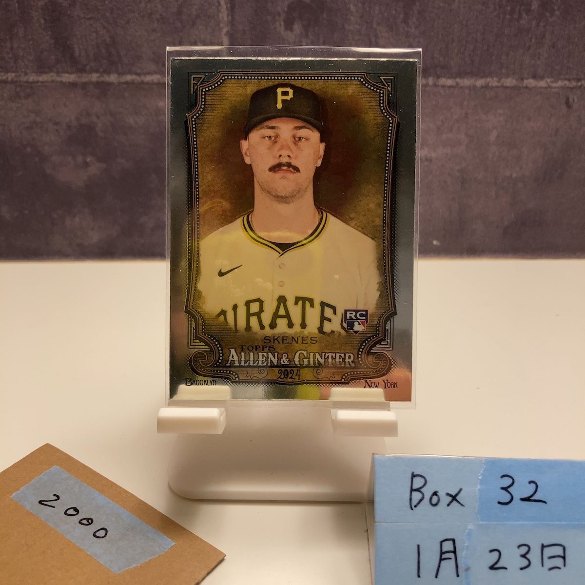 2024 Topps Allen & Ginter Paul Skenes Pittsburgh Pirates RC