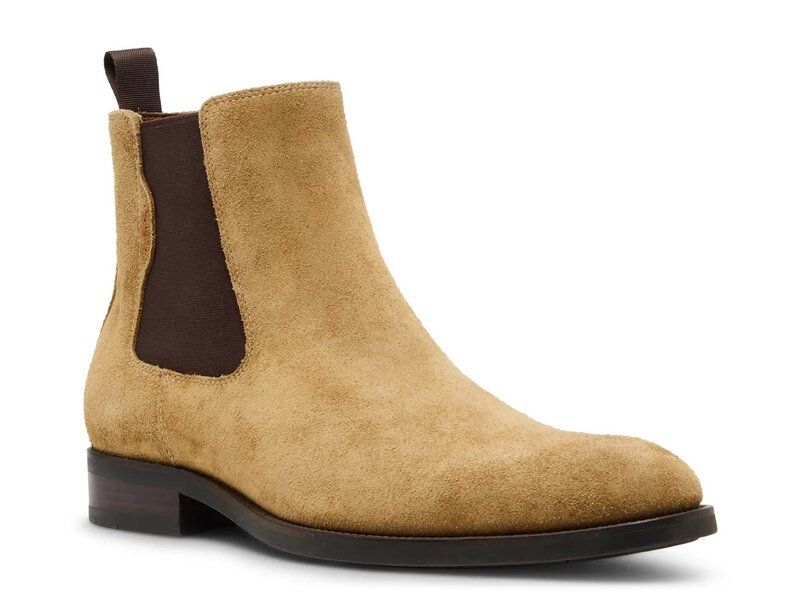 スティーブ マデン メンズ シューズ ブーツ・レインブーツ チェルシーブーツ チェルシー Steve Madden Brompton Chelsea Bootan Suede タン