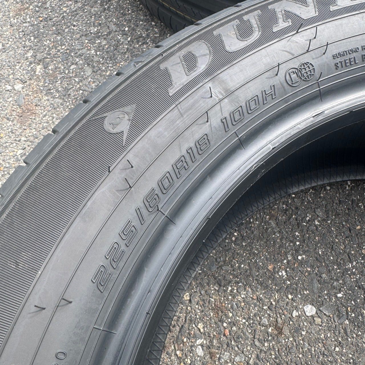 新車外し RAV4 ダンロップ GRANDTREK PT30 225/60R18 2020年37週製 4本