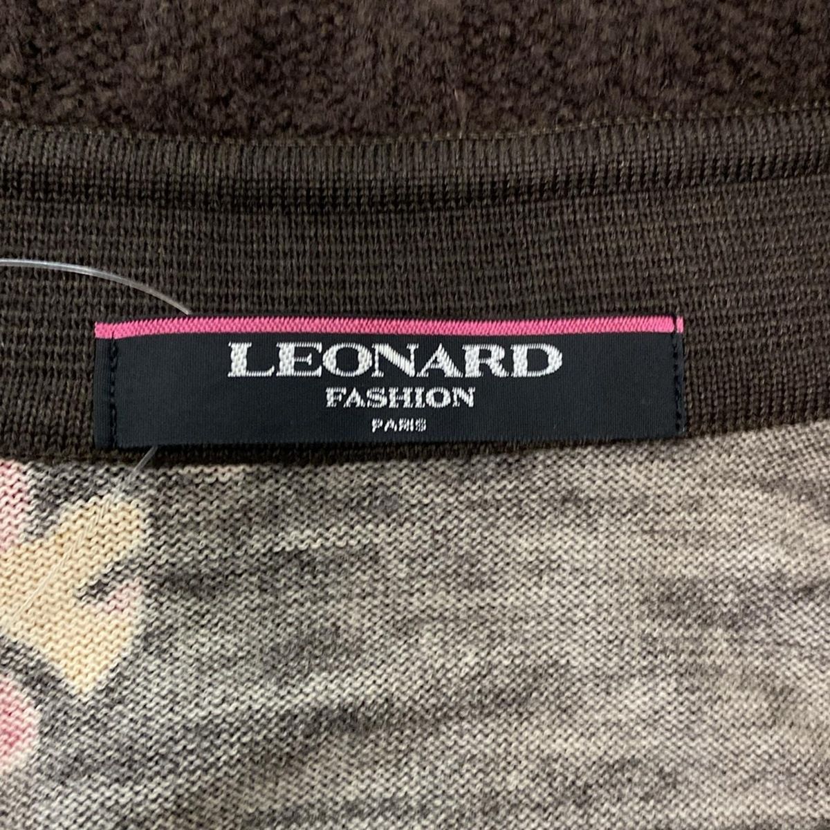 LEONARD(レオナール) ブルゾン サイズL レディース美品 - ダーク