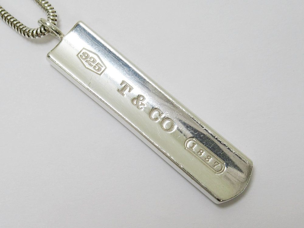 レディース TIFFANY＆Co. ティファニー 1837 バー ネックレス 