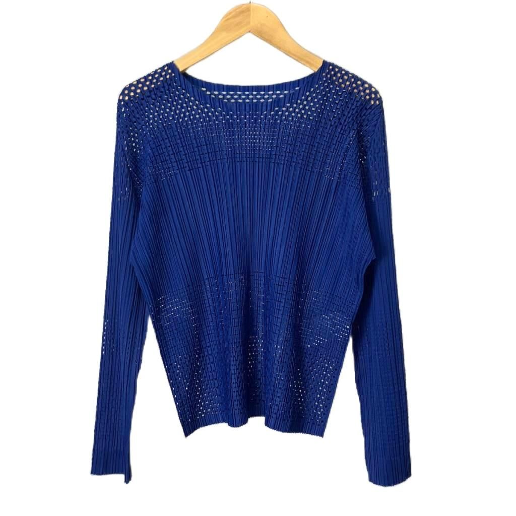 プリーツプリーズ PLEATS PLEASE A.POC 長袖カットソー プリーツ