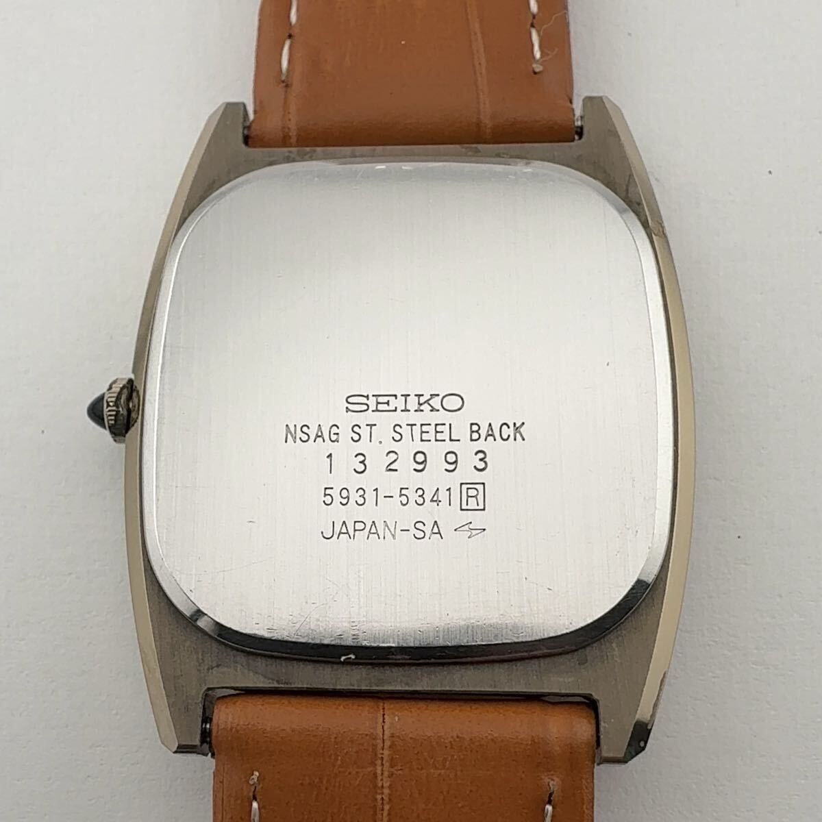 SEIKO 5931-5341 セイコー DOLCE ドルチェ NSAG 超硬質合金 メンズ