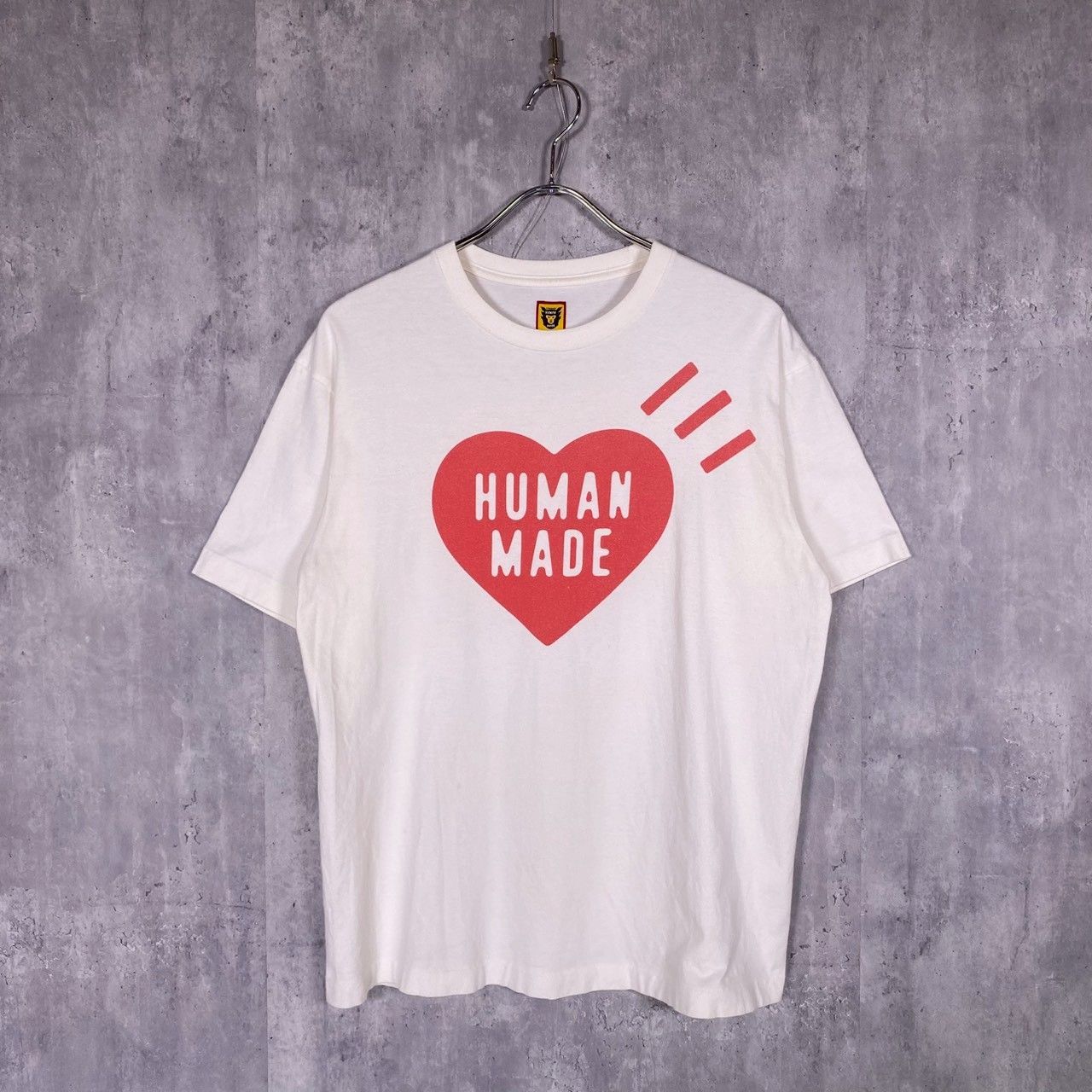 HUMAN MADE』ヒューマンメイド (M) ハートロゴTシャツ - メルカリ
