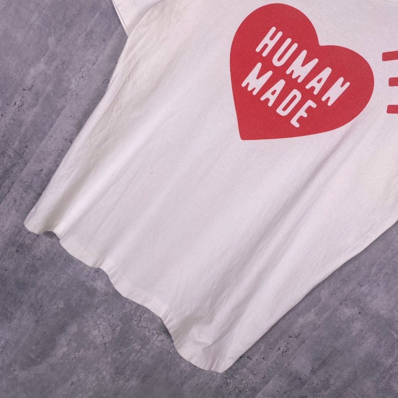 HUMAN MADE』ヒューマンメイド (M) ハートロゴTシャツ - メルカリ