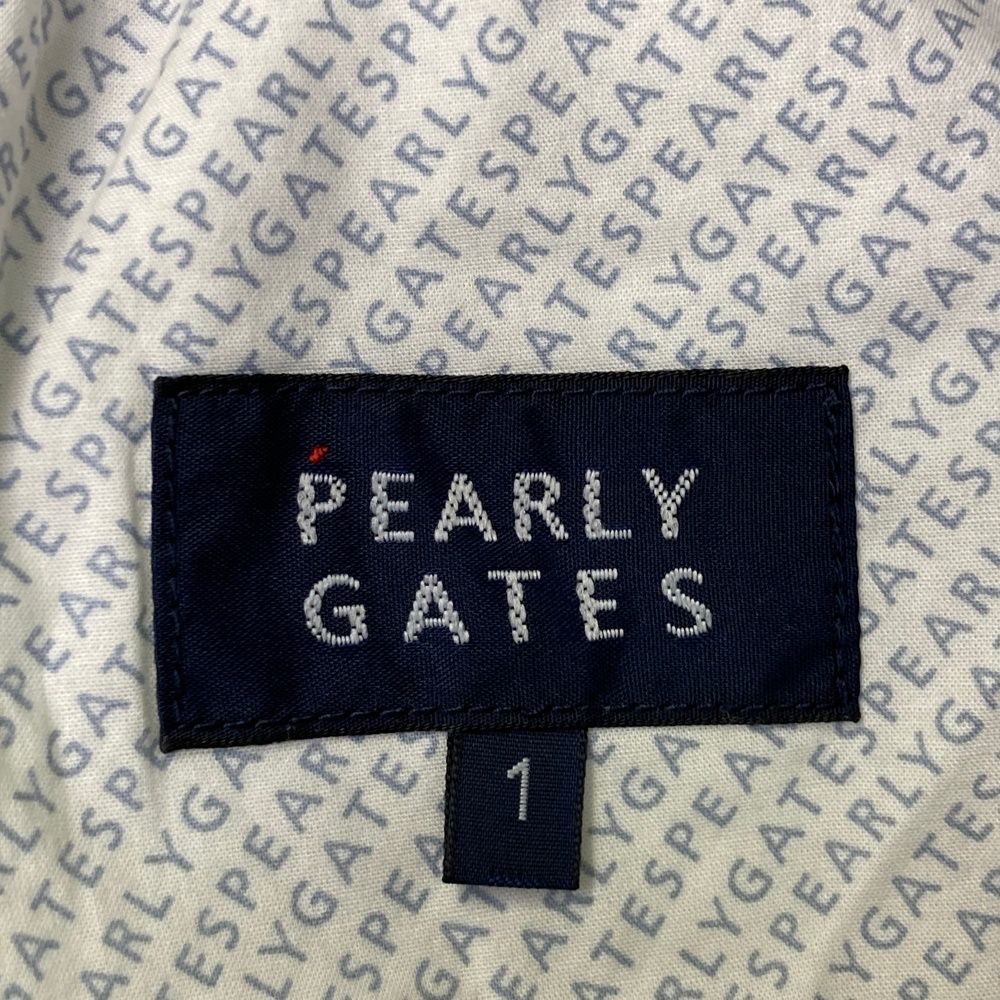 サイズ：1 PEARLY GATES パーリーゲイツ スカート ロゴワッペン ロゴ