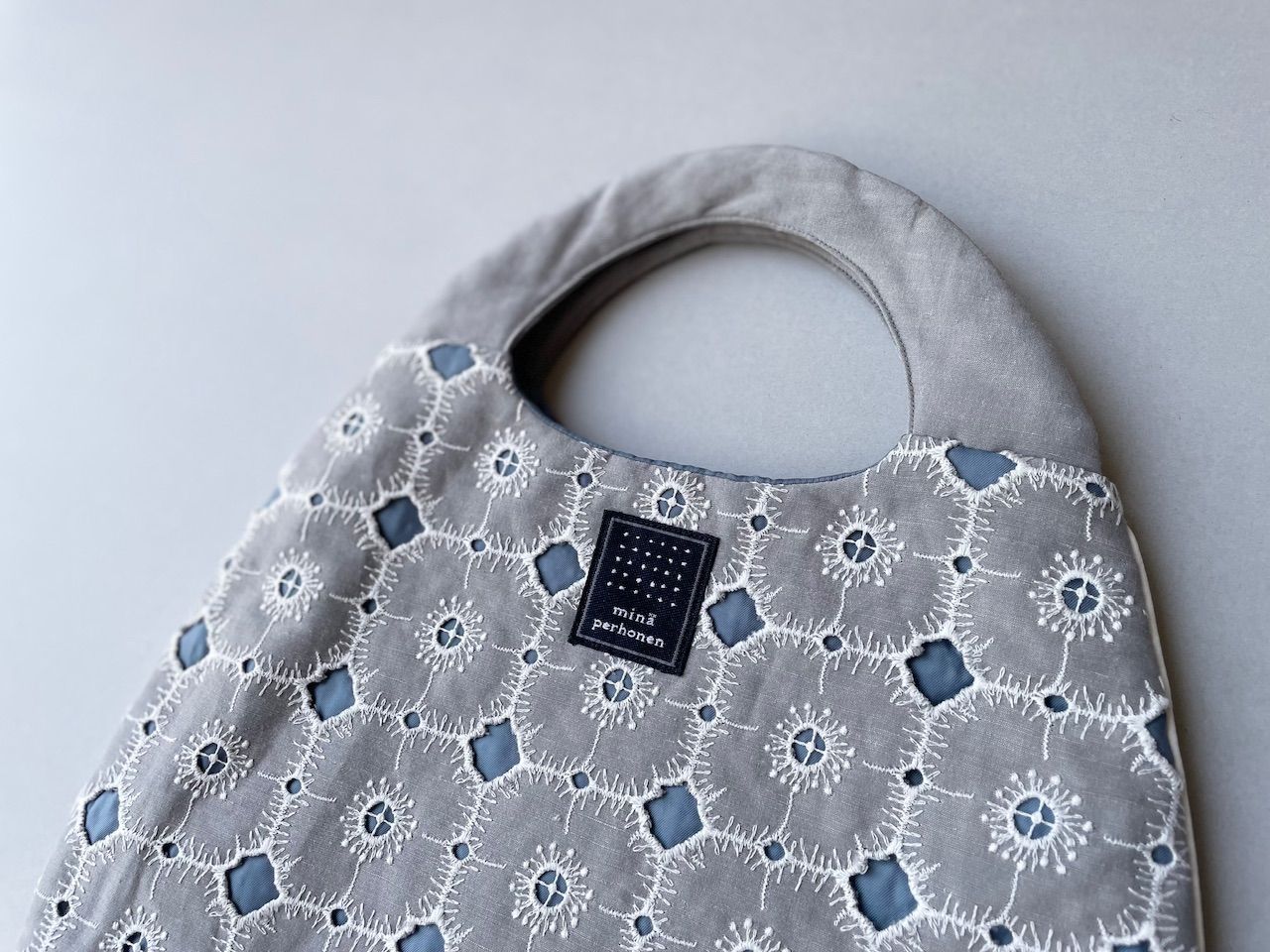 mina perhonen ミナペルホネン -anemone- egg bag 人気完売品 / 日本製