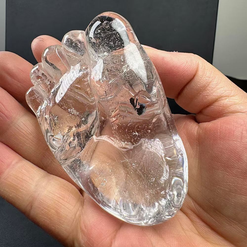 AAAAAAAA級天然レインボー虹入り水晶置物B0227|YS|22503|369A