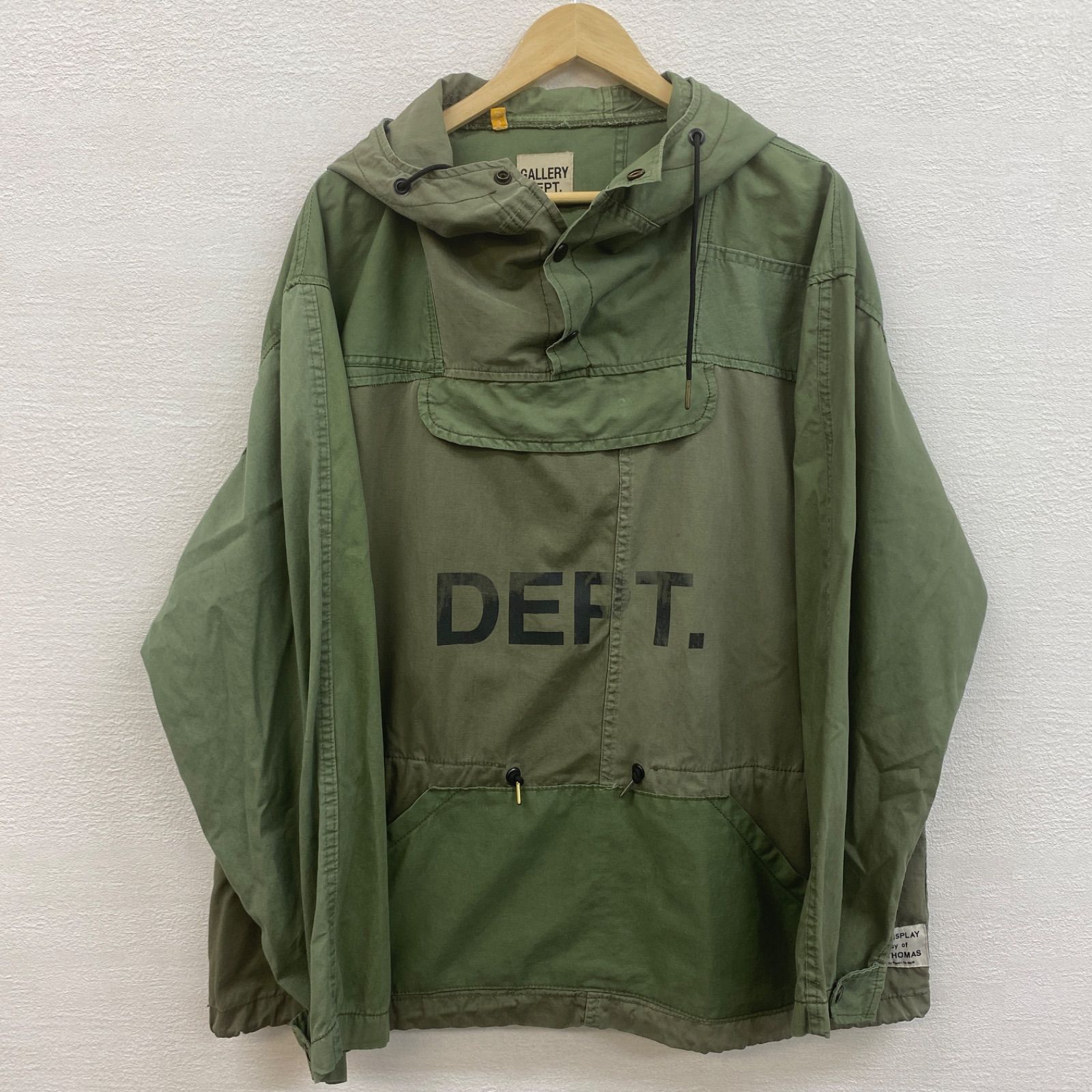 GALLERY DEPT ギャラリーデプト アノラックジャケット パーカー サイズ 