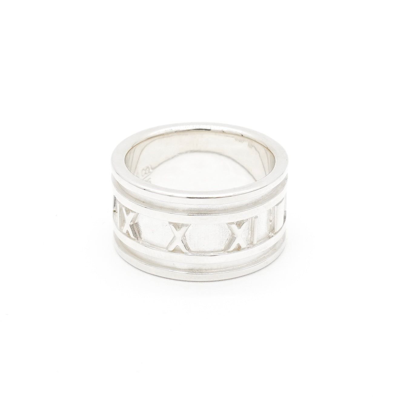 ティファニー 22号 1837 ナロー リング シルバー チタン P216fe