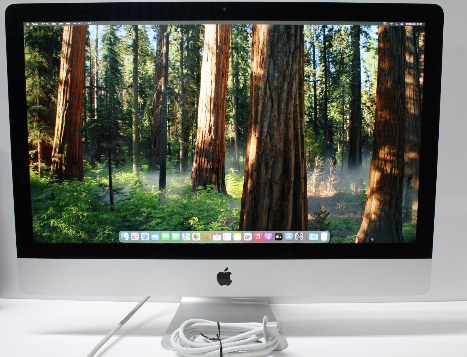 iMac（Retina 5K，27インチ，2019）2.12TB/32GB〈MRR12J/A〉④ iMac 