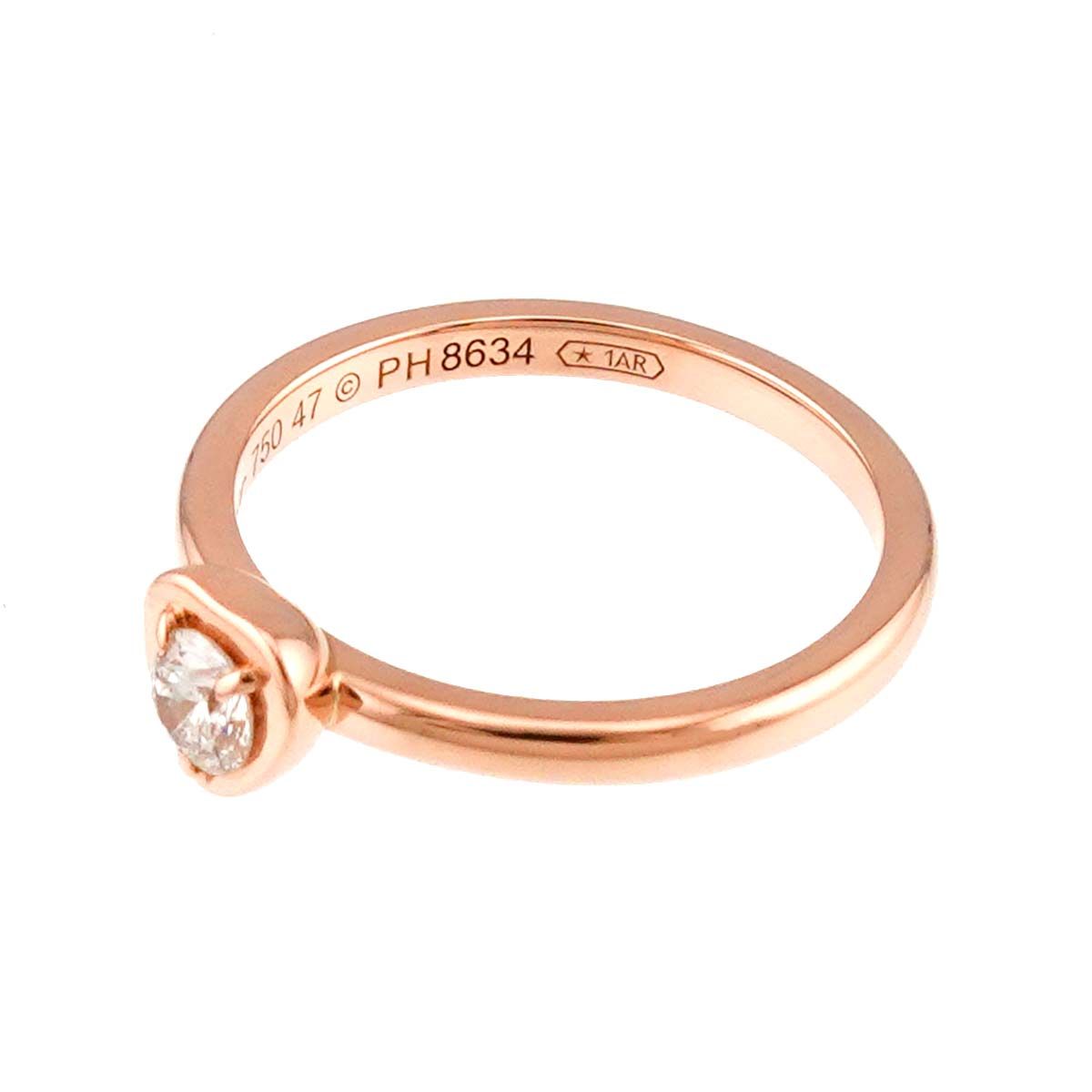 カルティエ Cartier ディアマンレジェ #47 リング ダイヤ K18 PG 