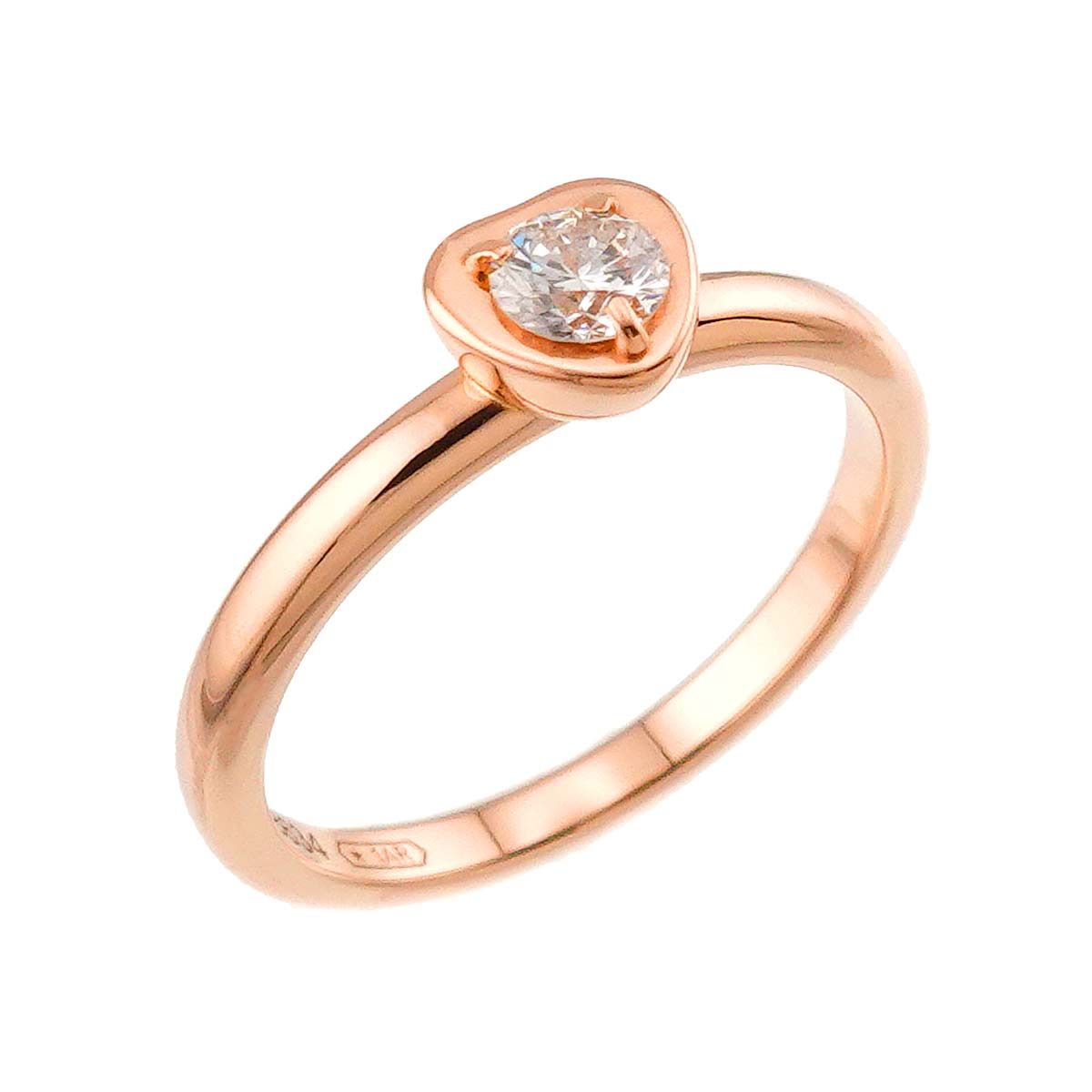 カルティエ Cartier ディアマンレジェ #47 リング ダイヤ K18 PG 