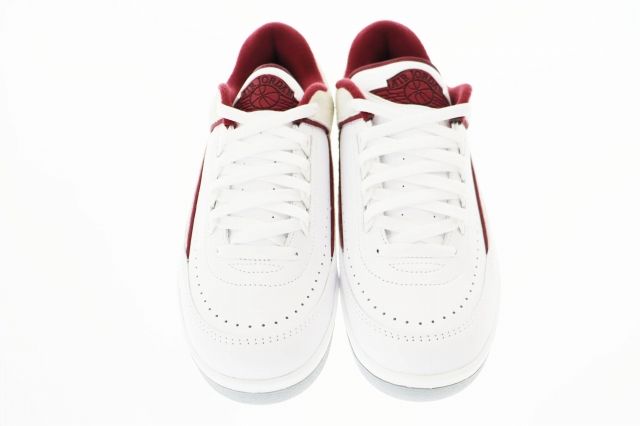 ナイキ NIKE AIR JORDAN 2 RETRO LOW Cherrywood エアジョーダン2 ロー チェリーウッド DV9956-103 27 ホワイト ブランド古着ベクトル 中古250915