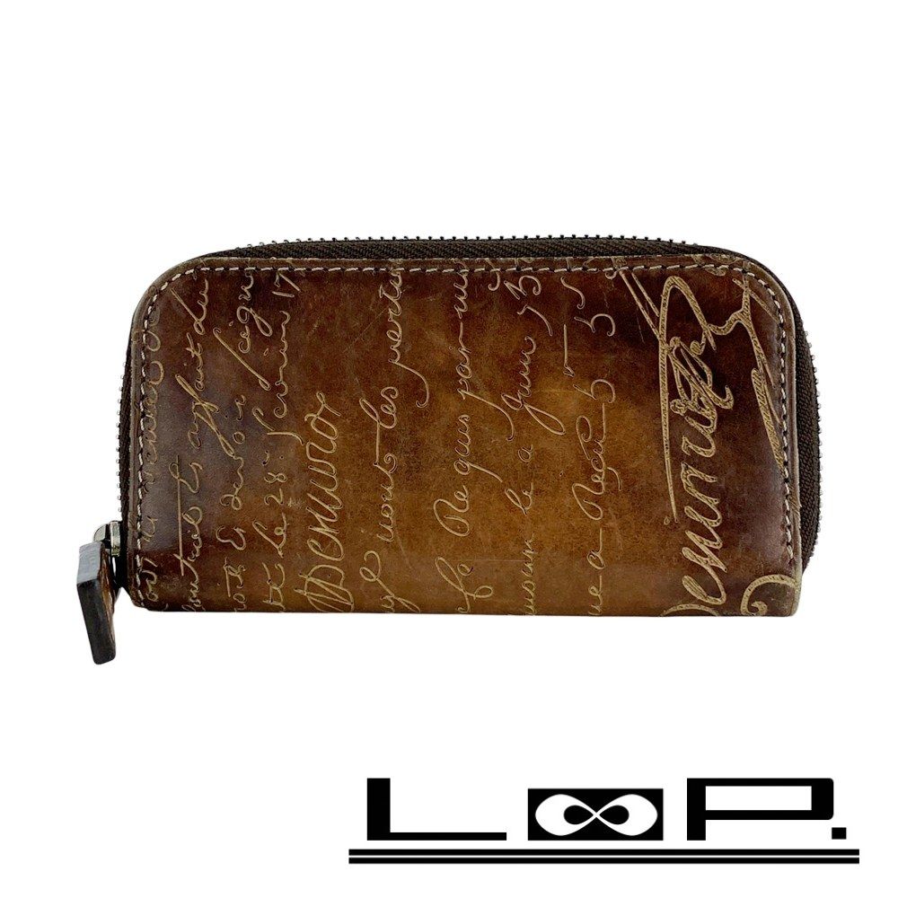 ベルルッティ □中古□ カリグラフィ キーケース 鍵入れ レザー