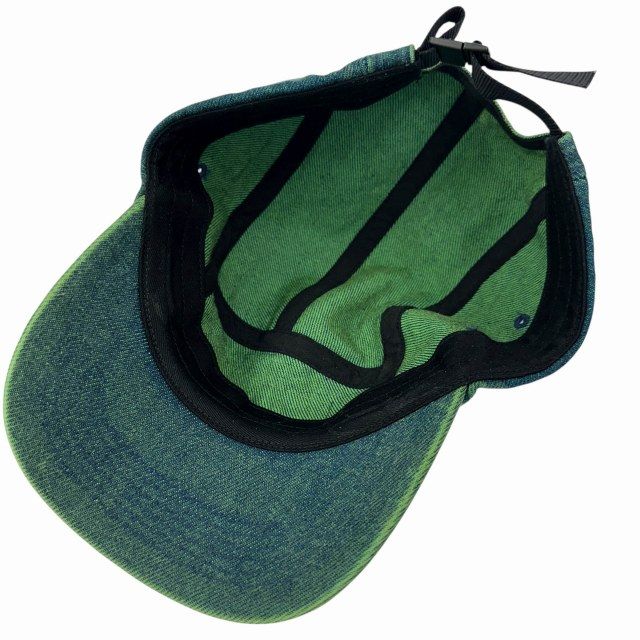 シュプリーム SUPREME 23SS Denim Camp Cap Overdyed Green ボックス