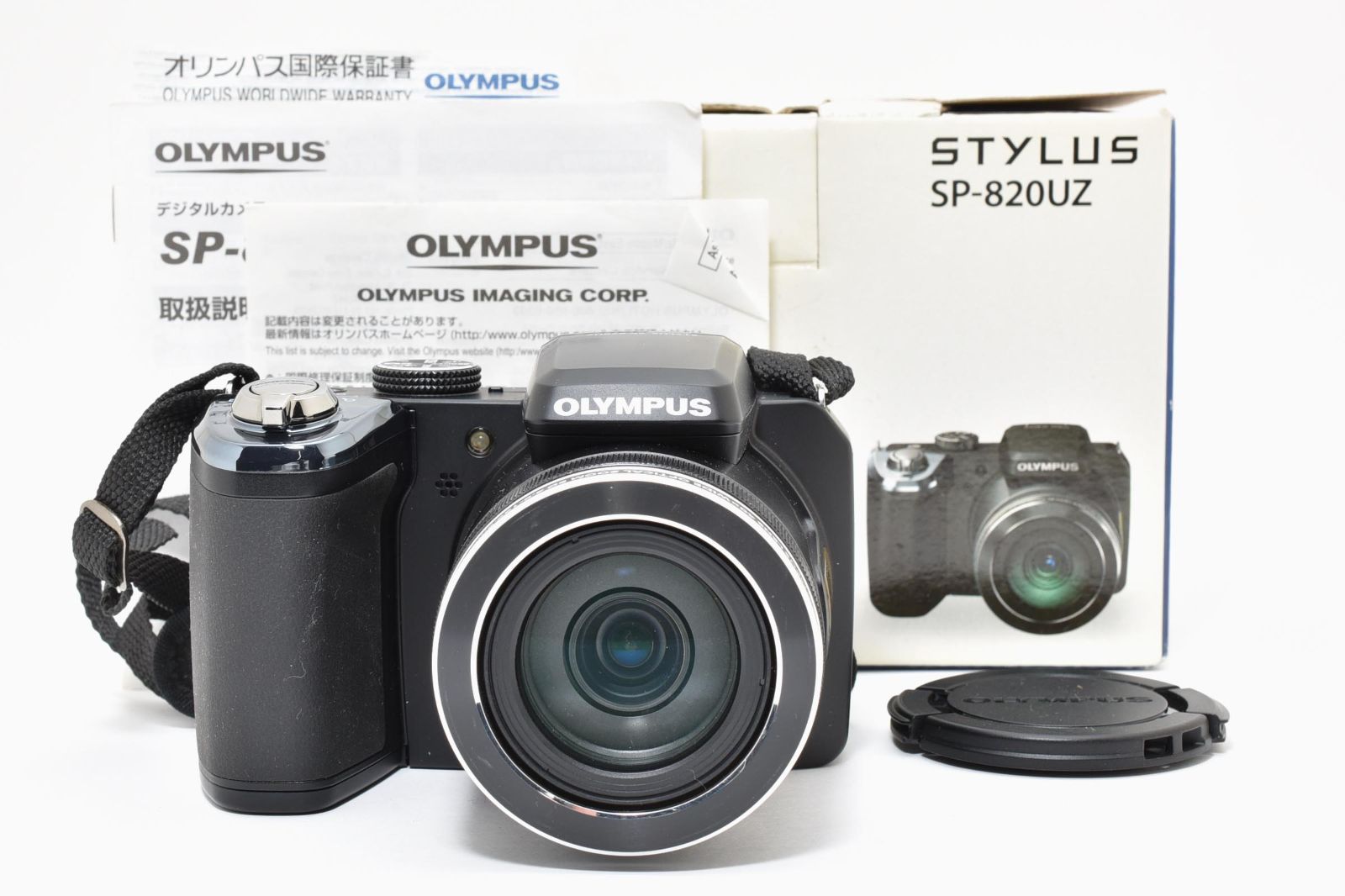 OLYMPUS オリンパス STYLUS SP-820UZ 単3電池使用 デジタルカメラ 