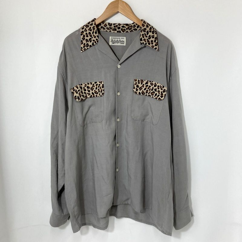 WACKOMARIA TWO-TONE 50'S SHIRT レオパード WACKO MARIA ワコマリア TWO-TONE 50'S SHIRT オープンカラーシャツ