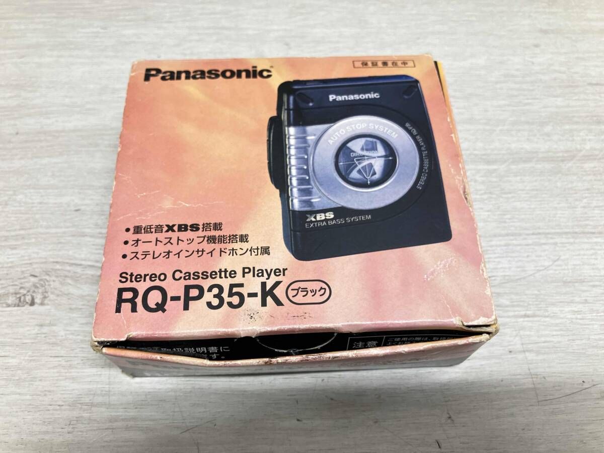 ジャンク Panasonic RQ-P35-K ステレオカセットプレイヤー - メルカリ