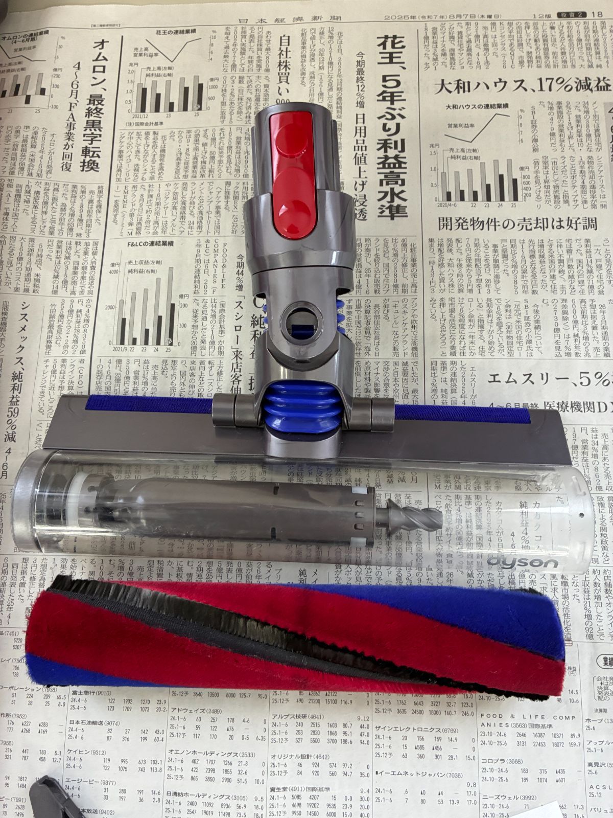 分解清掃済】Dyson V8 Slim Fluffy コードレス掃除機（一部難あり