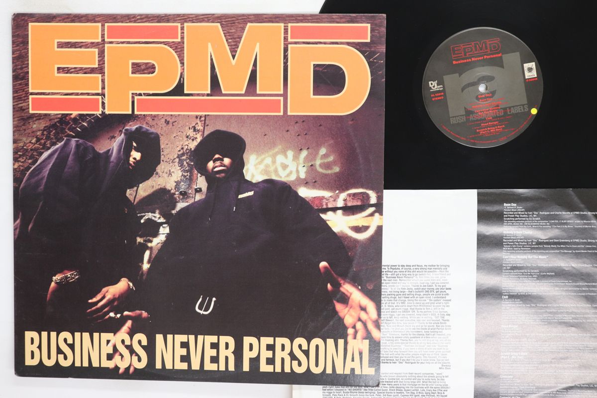 LP EPMD Business Never Personal O52848 DEF JAM /00260 - メルカリ