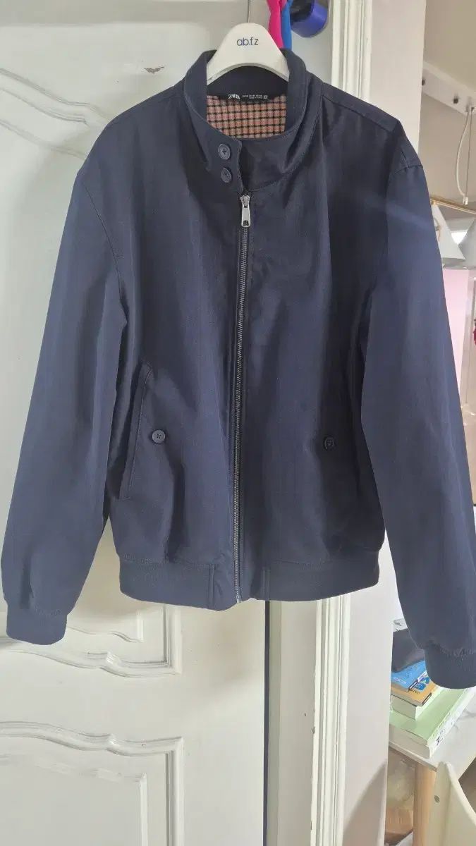 ZARA ネイビー ブルゾン ジャケット