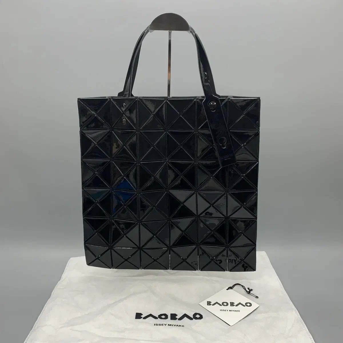 BAO BAO ISSEY MIYAKE トートバッグ ブラック プリズム