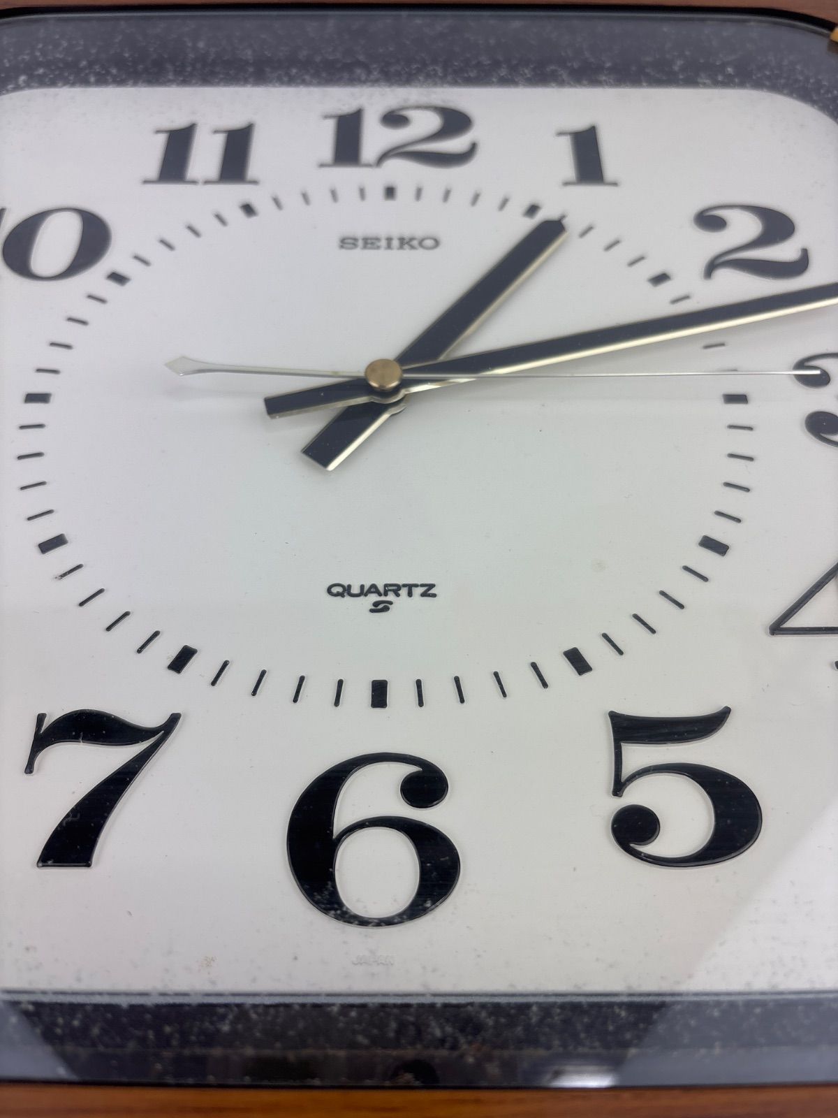 B-10 SEIKO 掛け時計 クォーツ 昭和レトロ - メルカリ