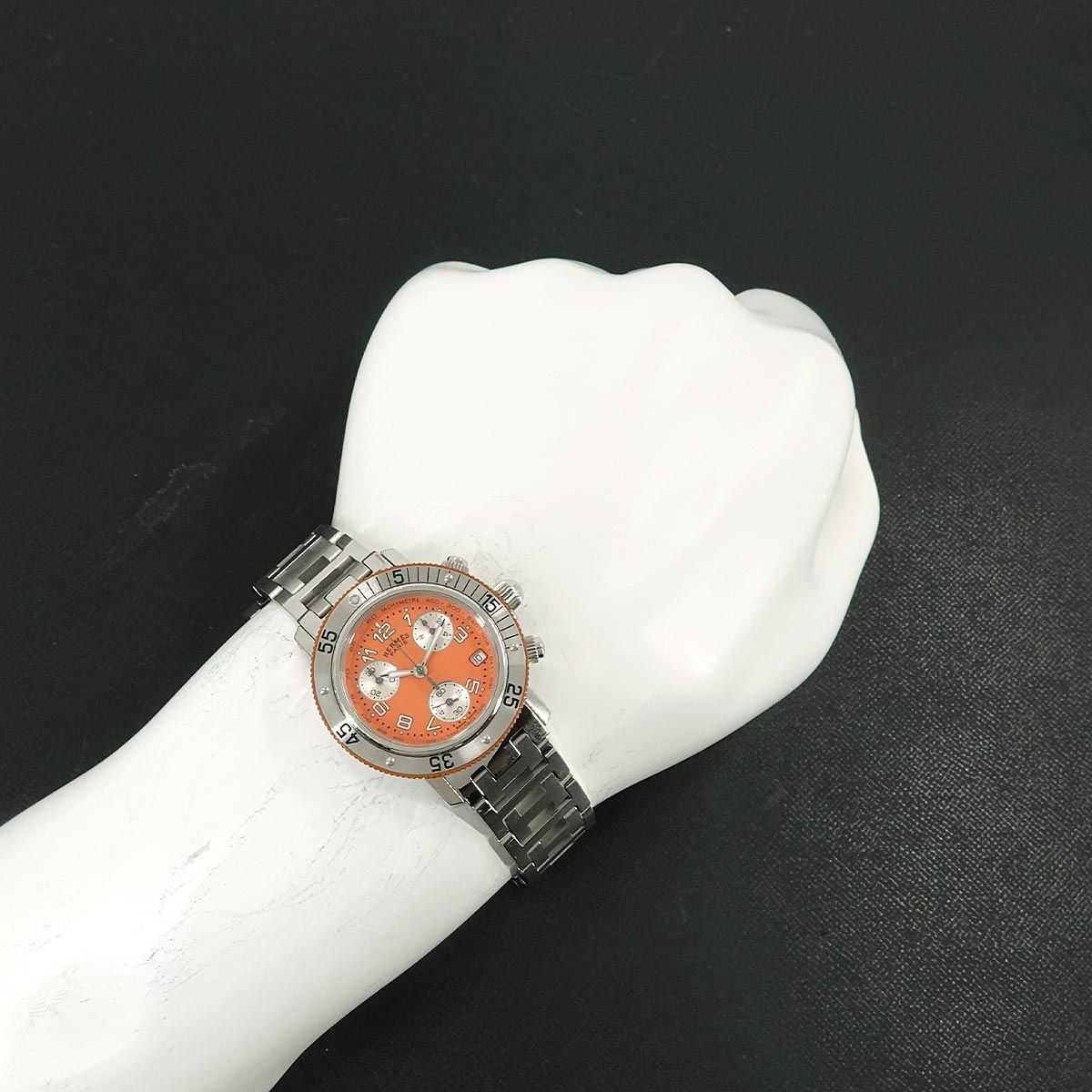 エルメス HERMES クリッパー ダイバー クロノグラフ CL2 316 