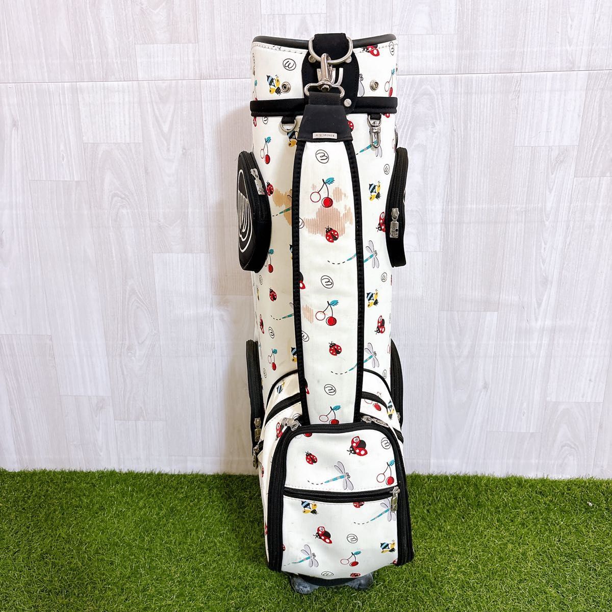 ミエコウエサコ M.U.SPORTS キャディバッグ ゴルフバッグ - メルカリ