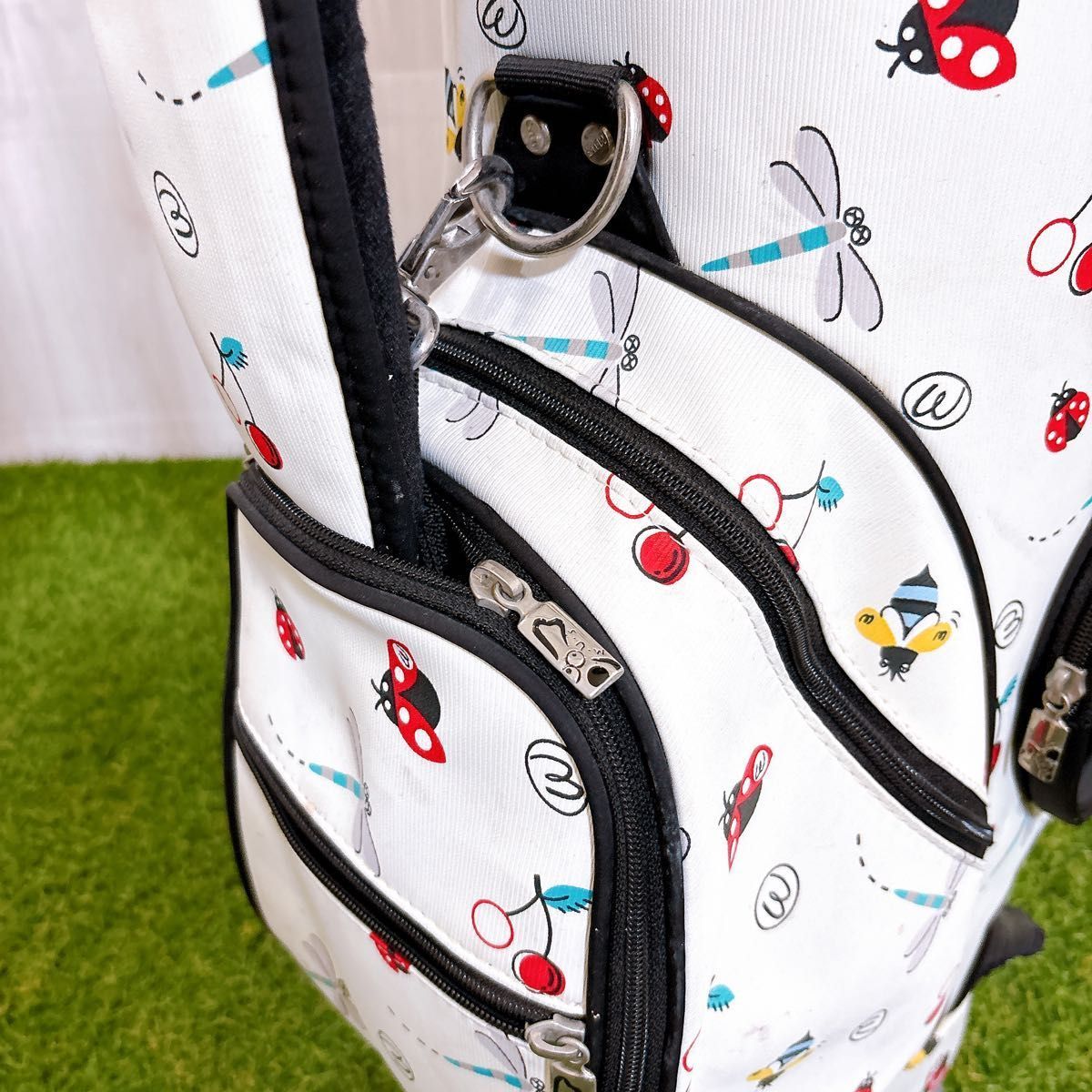 ミエコウエサコ M.U.SPORTS キャディバッグ ゴルフバッグ - メルカリ