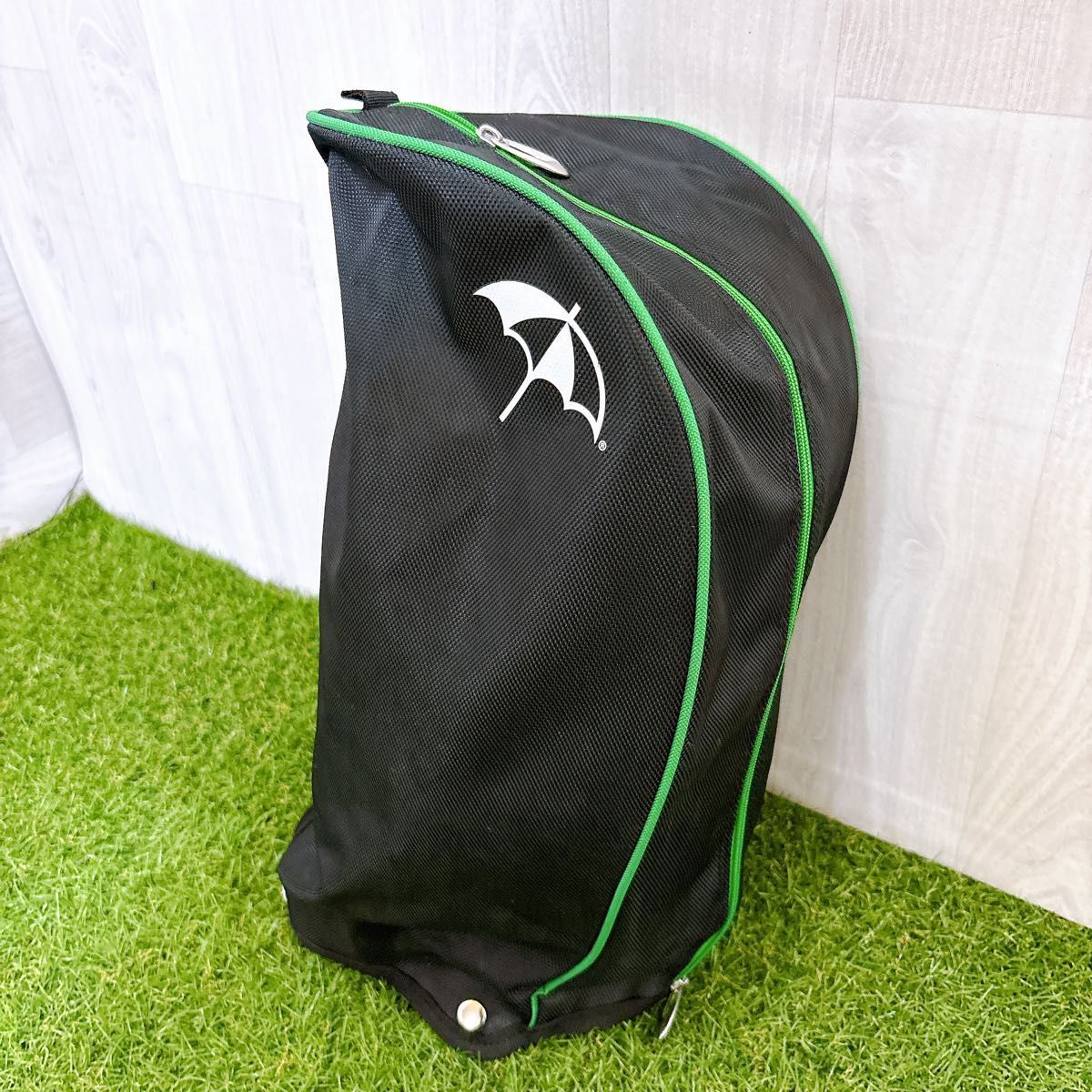 良品 アーノルドパーマー キャディバッグ ゴルフバッグ 軽量 スタンド