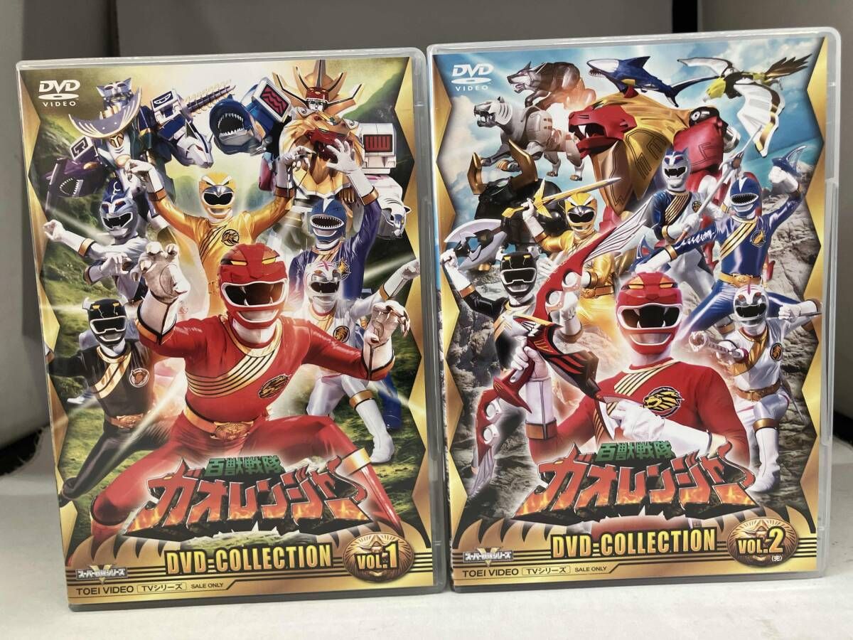DVD 【※※※】[全2巻セット]百獣戦隊ガオレンジャー DVD COLLECTION VOL