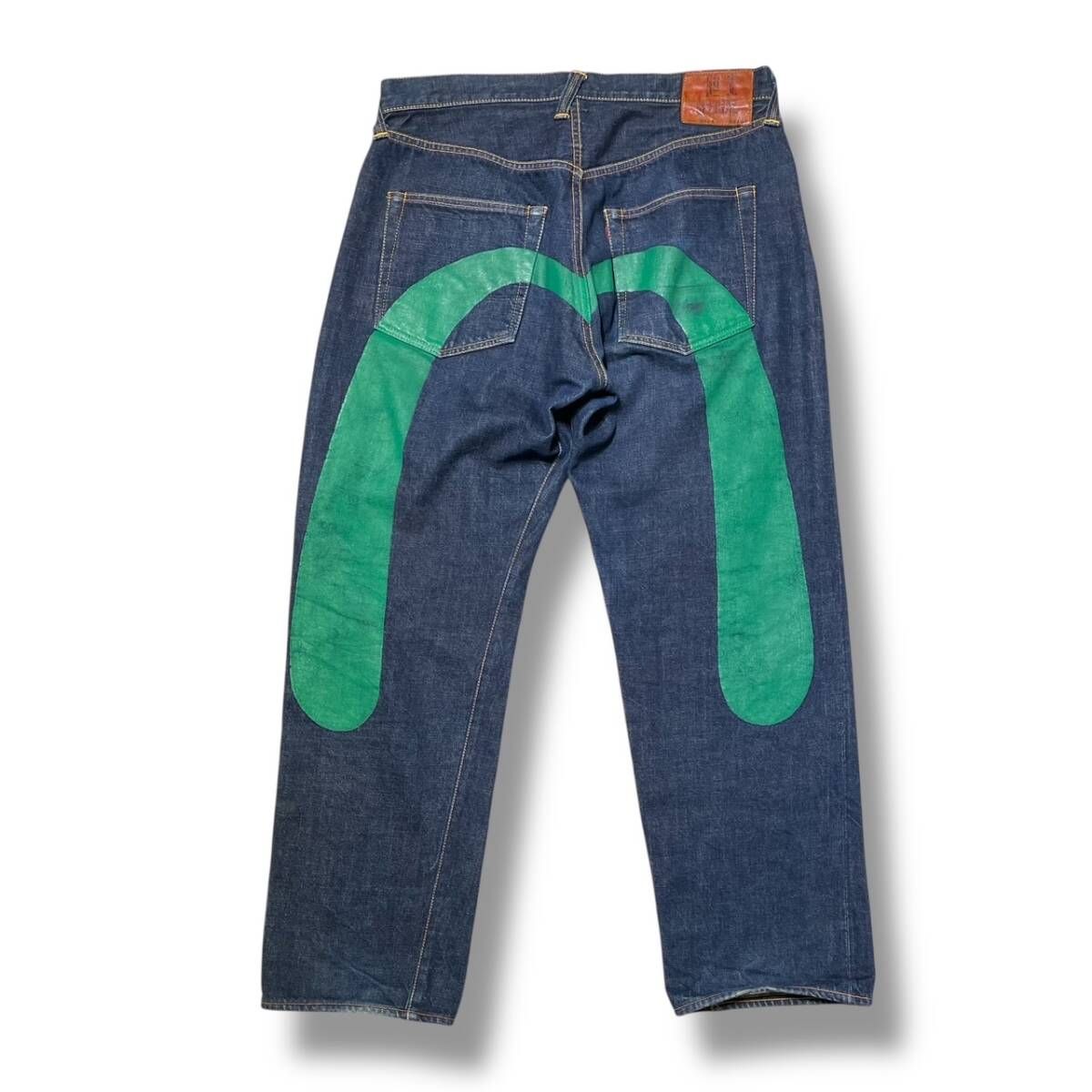 EVISU カモメデニム No.1 Special 2001 濃紺 耳付 38 EVISU ジーンズ 