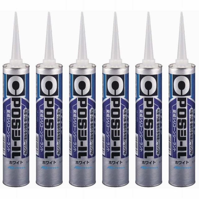 セメダイン　ＰＯＳシール　ホワイト　３３３ｍｌ　ＳＭ−４５１ 6個セット