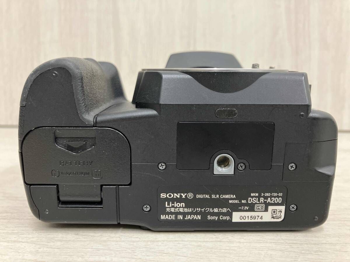 ジャンク 動作未確認 SONY DSLR-A200 α200 デジタル一眼レフカメラ
