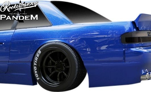 M's】 S13 シルビア (1988.5-1993.10) Rocket Bunny V1.0 リア