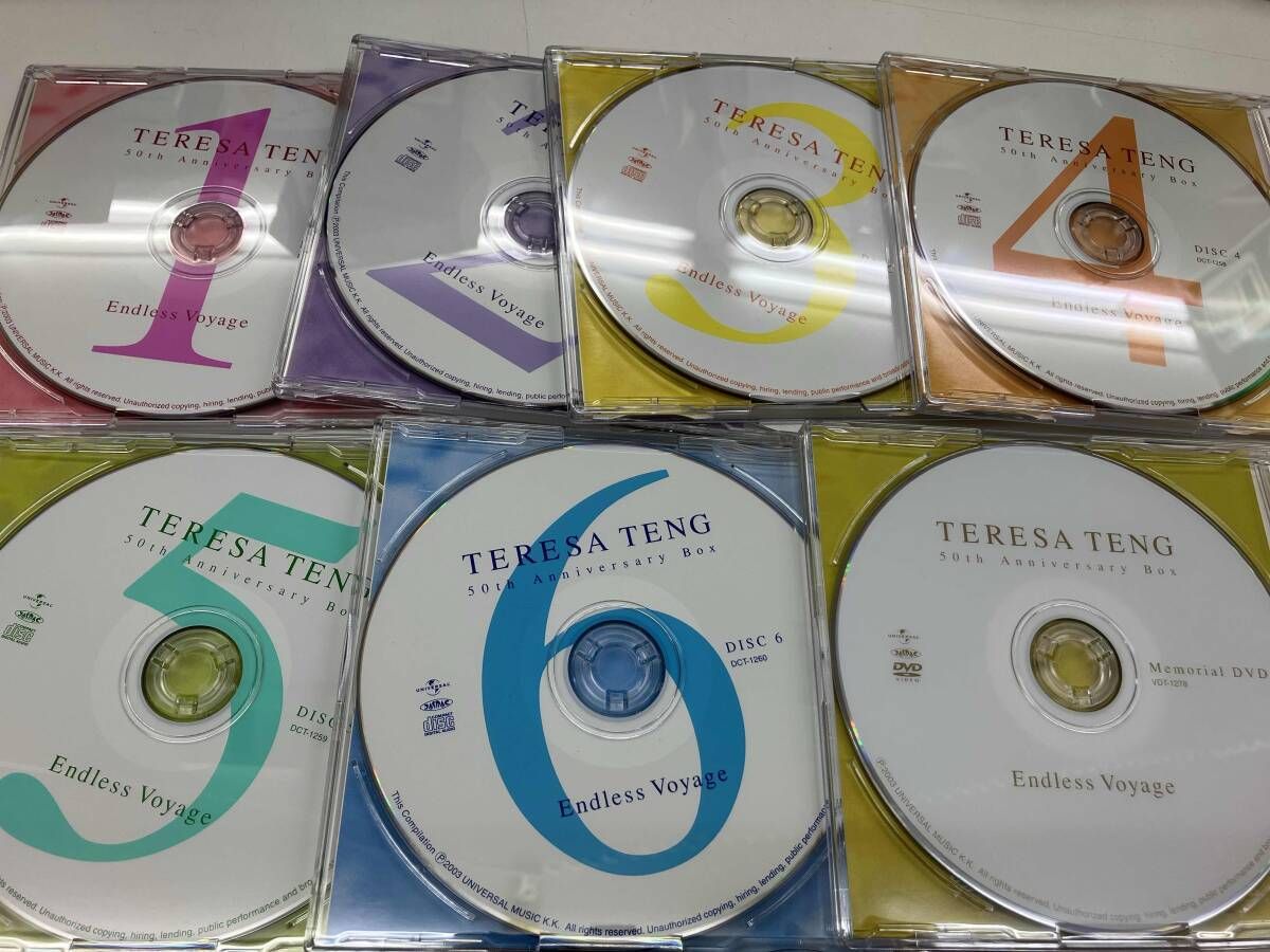 CD-BOX テレサ・テン 50th Anniversary Box Endless Voyage 6CD + 1DVD