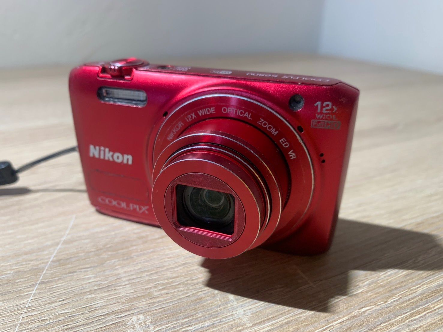 8685 Nikon COOLPIX S6800 レッド デジカメ - メルカリ