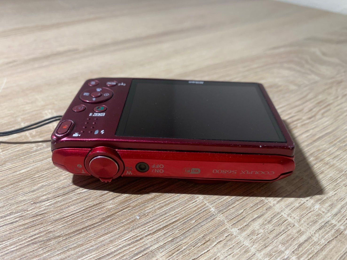 8685 Nikon COOLPIX S6800 レッド デジカメ - メルカリ