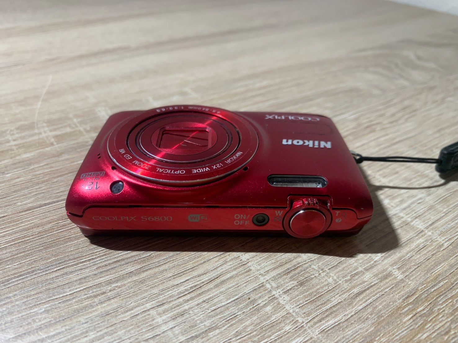 8685 Nikon COOLPIX S6800 レッド デジカメ - メルカリ