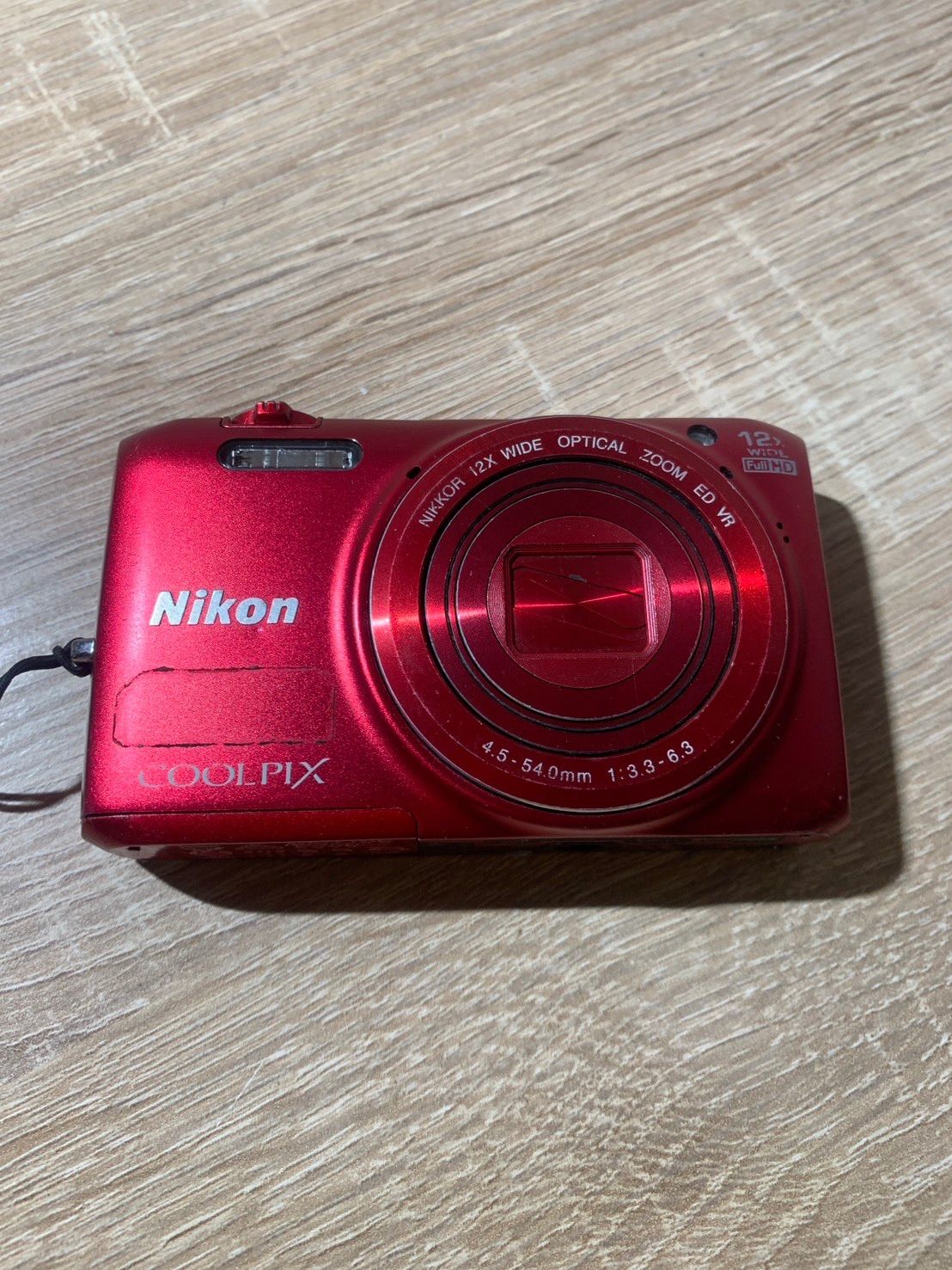 8685 Nikon COOLPIX S6800 レッド デジカメ - メルカリ