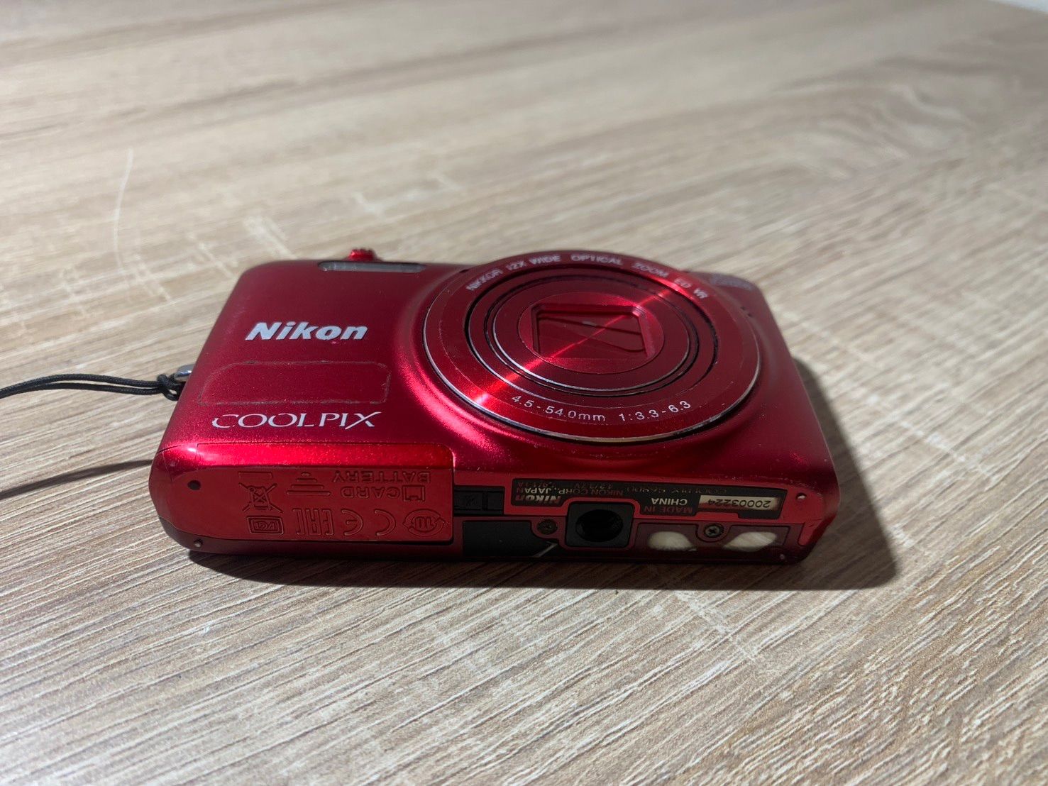 8685 Nikon COOLPIX S6800 レッド デジカメ - メルカリ