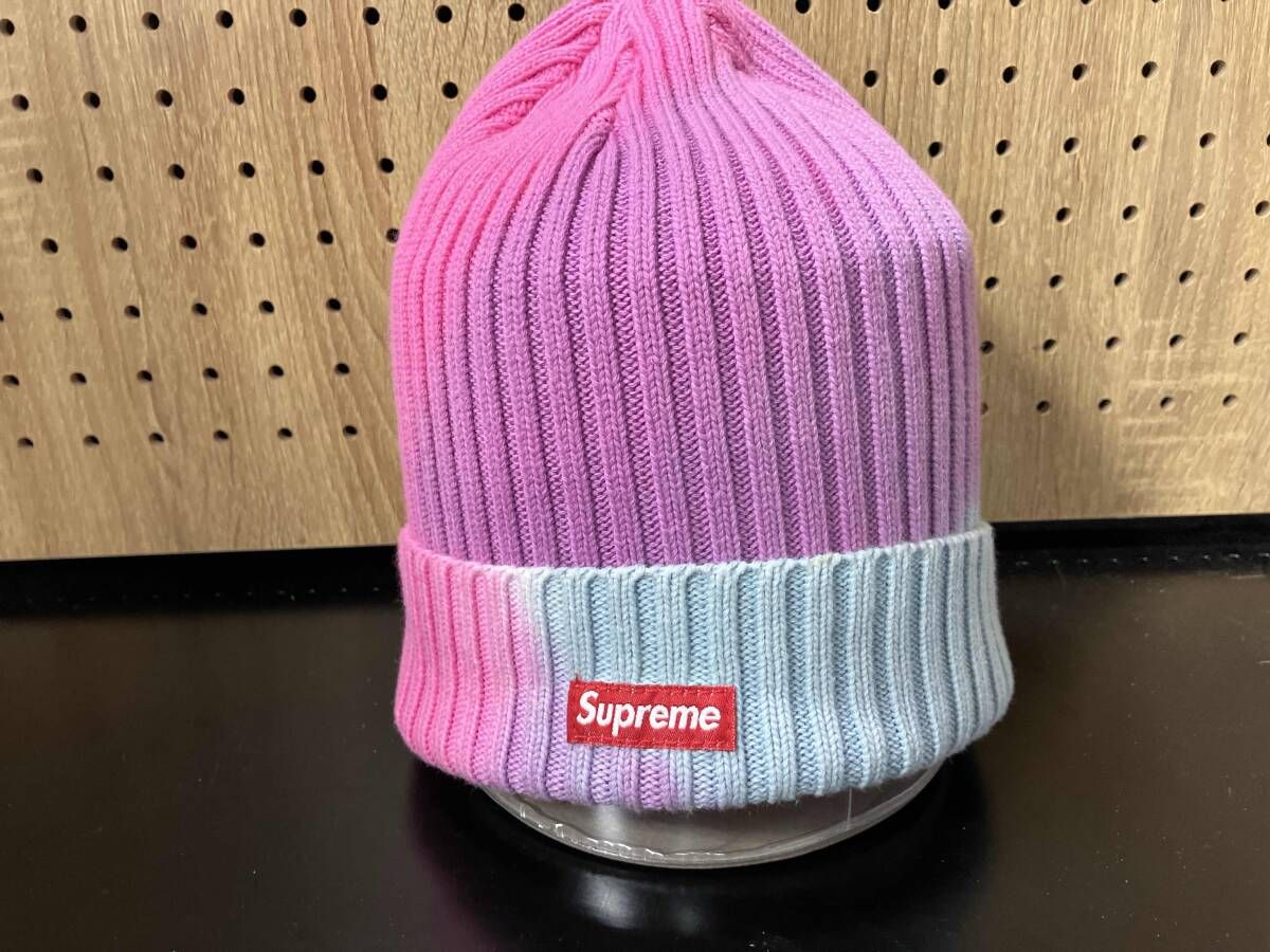 Supreme/ニット帽/Overdyed BeaniePink Tie Dye - メルカリ