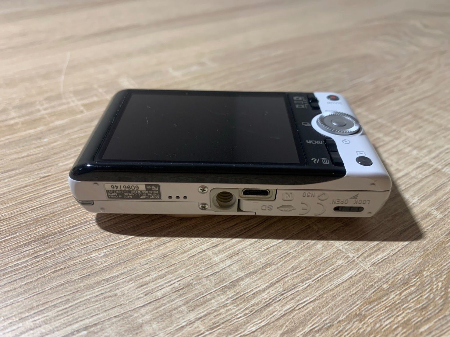 8682 Sony ソニー Cyber-shot DSC-WX100 ホワイト デジカメ 動作確認